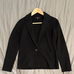 J. Crew Classic Black Sweater Blazer
